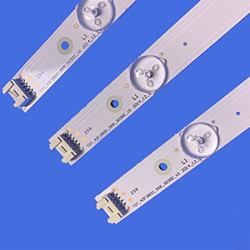 SENHE 6v LED Backlight for 40D2730 L40f3303b L40f3301b L40f3800a Lvf400ss0te2v2 Strip Bar TOT_40F3800_3X8_3030C-V1 40FS3750