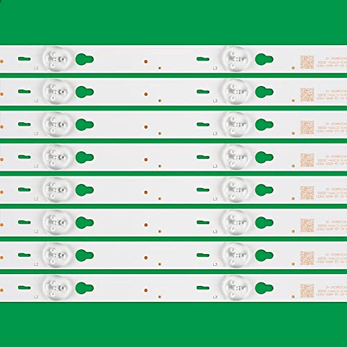 WAHRE 1set=8pieces Fit for TCL B48A558U B48A838U B48A828U Strip TOT_48D2700_8X5_3030C_V3 YHA-4C-LB4805-YHEX2 TCL D48A810 4C-LB4805-YHEX1