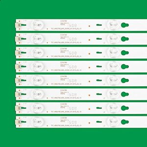 WAHRE 1set=8pieces Fit for TCL B48A558U B48A838U B48A828U Strip TOT_48D2700_8X5_3030C_V3 YHA-4C-LB4805-YHEX2 TCL D48A810 4C-LB4805-YHEX1