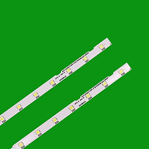 SENHE 28 LED Strips for 43-inch TV UE43NU7100U AOT_43_NU7100F_2X28_3030C BN44-00947A UE43NU7120U Fit for Samsung