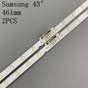 SENHE 2 PCS 28 LED Strip Light Strip Fit for Samsung 43 "TV UE43NU7100U AOT_43_NU7100F_2X28_3030C BN44-00947A UE43NU7120U