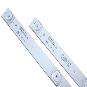 LED Backlight Strip Replace for TV 8pcs LED Backlight Strip for L55P2-UDN TOT-55D2900-4x4+4x5-3030C B55A658U 55U6700C 55D2900 55HR330M04B6 55HR330M04A6 D55A810