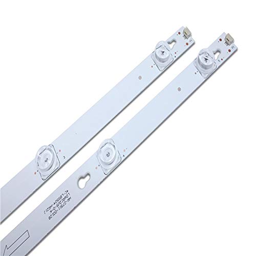 LED Backlight Strip Replace for TV 8pcs LED Backlight Strip for L55P2-UDN TOT-55D2900-4x4+4x5-3030C B55A658U 55U6700C 55D2900 55HR330M04B6 55HR330M04A6 D55A810