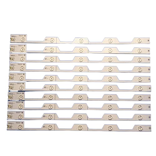 SXOPU LED Strips Compatible with Thomson 55UB6406 55UB6406W LV550NDEL MA4CLB5505HR3KT4 TMT-55E5800-10X5-3030C-V2 4C-LB5505-YH1 Light Bars