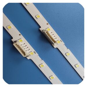 ALMVIS LED Strip 38leds Fit for Samsung Fit for AOT_49_NU7300_NU7100_2X38_3030C BN61-15483A LM41-00557A UE49NU7140 UE49NU7100 UE49NU7120 49NU7100 LED TV Backlight