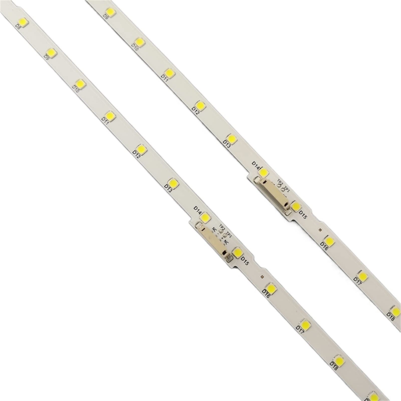 MYOBU LED Backlight Strip 28 Lights 43 Inch TV UE43NU7100 AOT_43_NU7100F_2X28_3030C BN44-00947A UE43NU7120 UE43NU7170 BN96-45954A Fit for Samsung lightbar