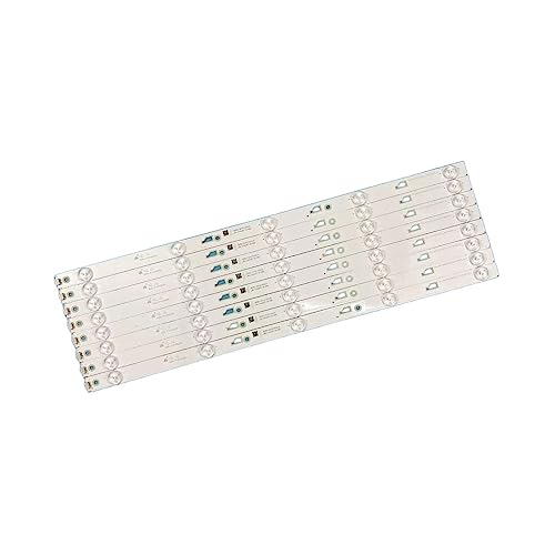 WAHRE 40pcs LED Strip Fit for TCL 49D1600 ODM 49_D1600 8 * 5 3030C LX20160826 49L510U18 49E301 49U3600C CRH-AT493030080569QREV1.0