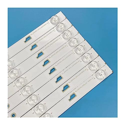 WAHRE 40pcs LED Strip Fit for TCL 49D1600 ODM 49_D1600 8 * 5 3030C LX20160826 49L510U18 49E301 49U3600C CRH-AT493030080569QREV1.0