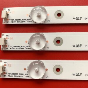 ROTEMADEGG 3PCS LED Backlight Strip Compatible with TCL H28V9900 H28VPP00 4C-LB280T-YH2 4C-LB280T-YH1 3 T0T-28B2550-3030C-5S1P 006-P2K2071A