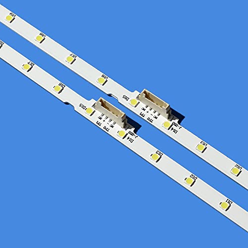 MGRAS LED Backlight Strip 28 Lamp 43inch TV UE43NU7100U AOT_43_NU7100F_2X28_3030C BN44-00947A UE43NU7120U UE43NU7170U Compatible with Samsung Light Bar