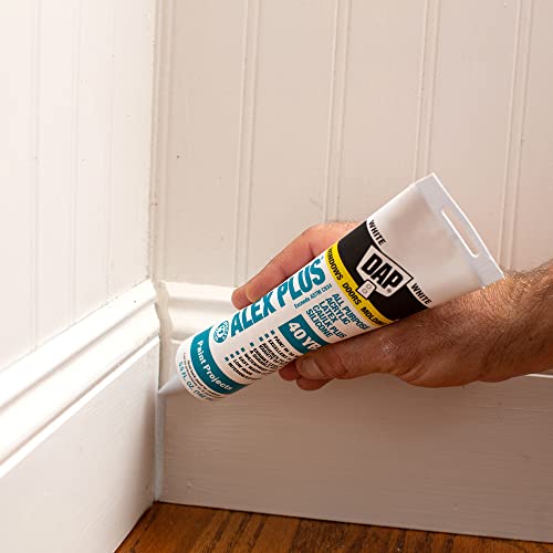 Dap 18128 Alex Plus Acrylic Latex Caulk Plus Silicone 5.5-Ounce