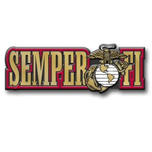 semper fi u.s. marine corps magnet by classic magnets, collectible souvenirs made in the usa