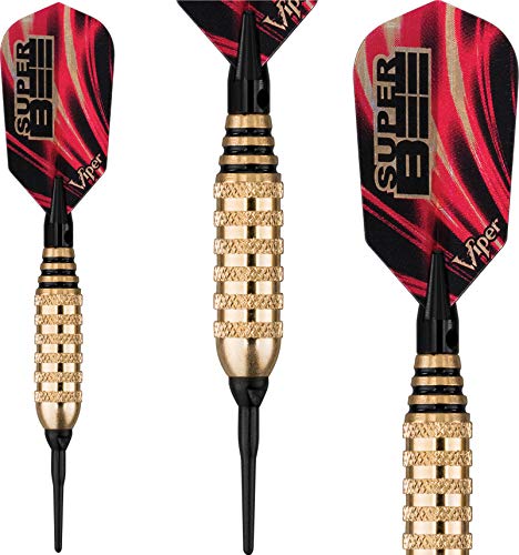 Viper by GLD Products Super Bee Soft Tip Darts: Brass, 16 Grams