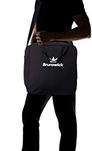 Brunswick Tzone Single Tote Bowling Bag, Black (59-BS1100-001)