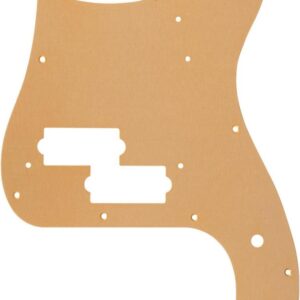 Fender Pure Vintage Pickguard, '58 Precision Bass Guitar, 10-Hole - Gold Anodized