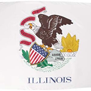 Annin Flagmakers Illinois State Flag USA-Made to Official State Design Specifications, 5 x 8 Feet (Model 141480)