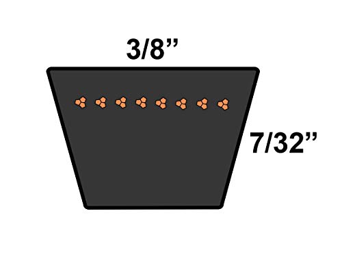 Replacement for Brunswick Corp 10635402 Belt