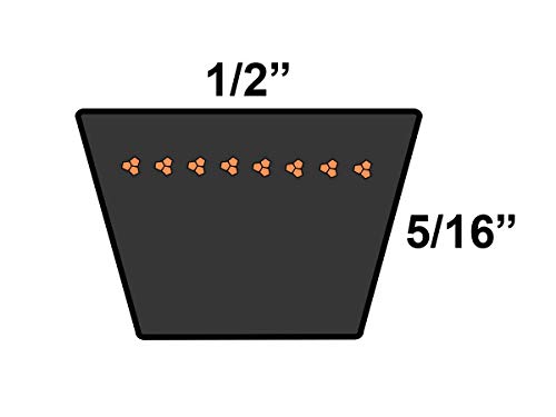 Replacement for Brunswick Corp 10635314 Belt