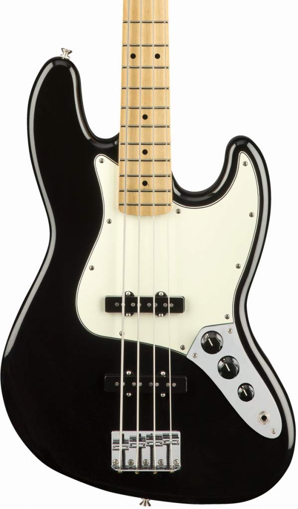 Fender Player Jazz Bass, Black, Maple Fingerboard