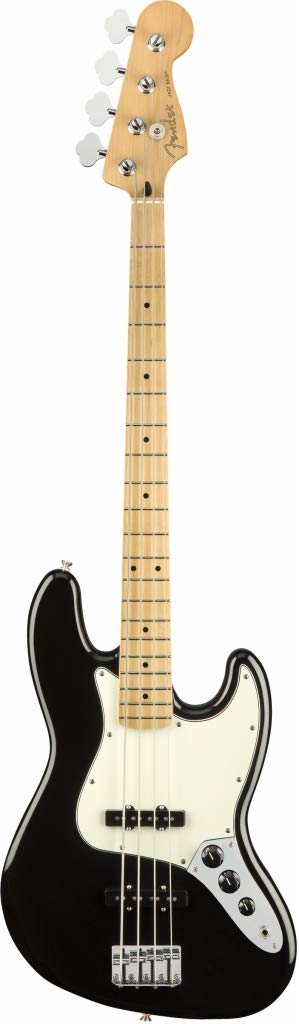 Fender Player Jazz Bass, Black, Maple Fingerboard