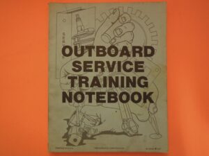 outboard service training notebook 90-90592 4-1087