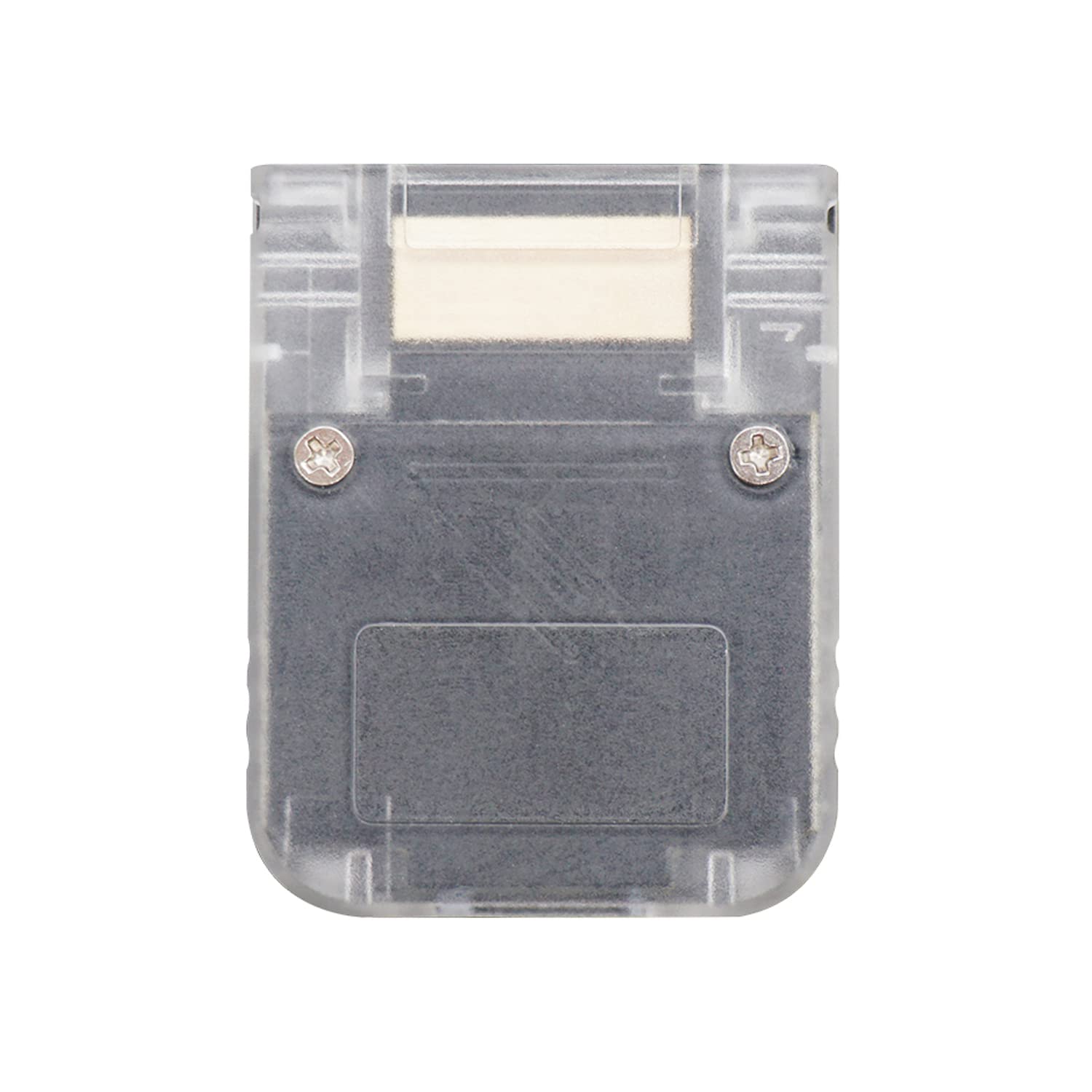 AreMe GC2SD Micro SD Card Adapter TF Card Reader for Gamecube Wii Console (Transparent)