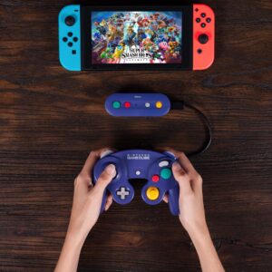 8Bitdo Gbros. Wireless Adapter for Nintendo Switch (Works with Wired GameCube & Classic Edition Controllers) - Nintendo Switch