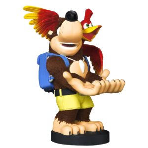 Exquisite Gaming: Rare: Banjo-Kazooie - Original Mobile Phone & Gaming Controller Holder, Device Stand, Cable Guys, Licensed Figure Small