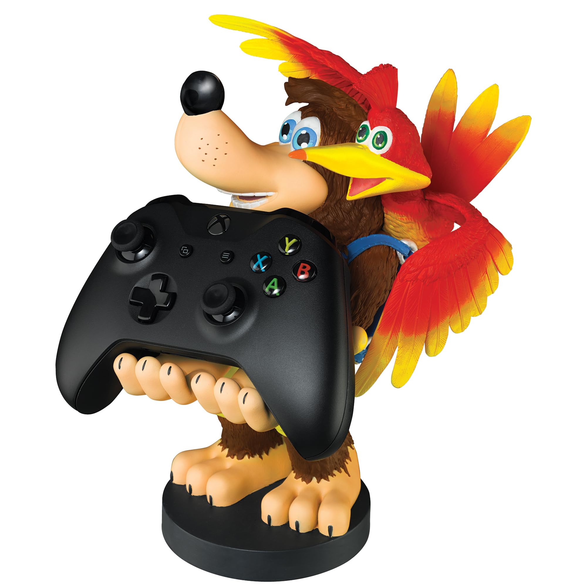 Exquisite Gaming: Rare: Banjo-Kazooie - Original Mobile Phone & Gaming Controller Holder, Device Stand, Cable Guys, Licensed Figure Small