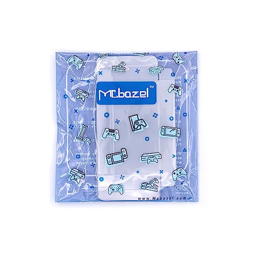 Mcbazel LOT 10 Clear Case Sleeve Protector for Nintendo N64 Games Cartridge (Set of 10)