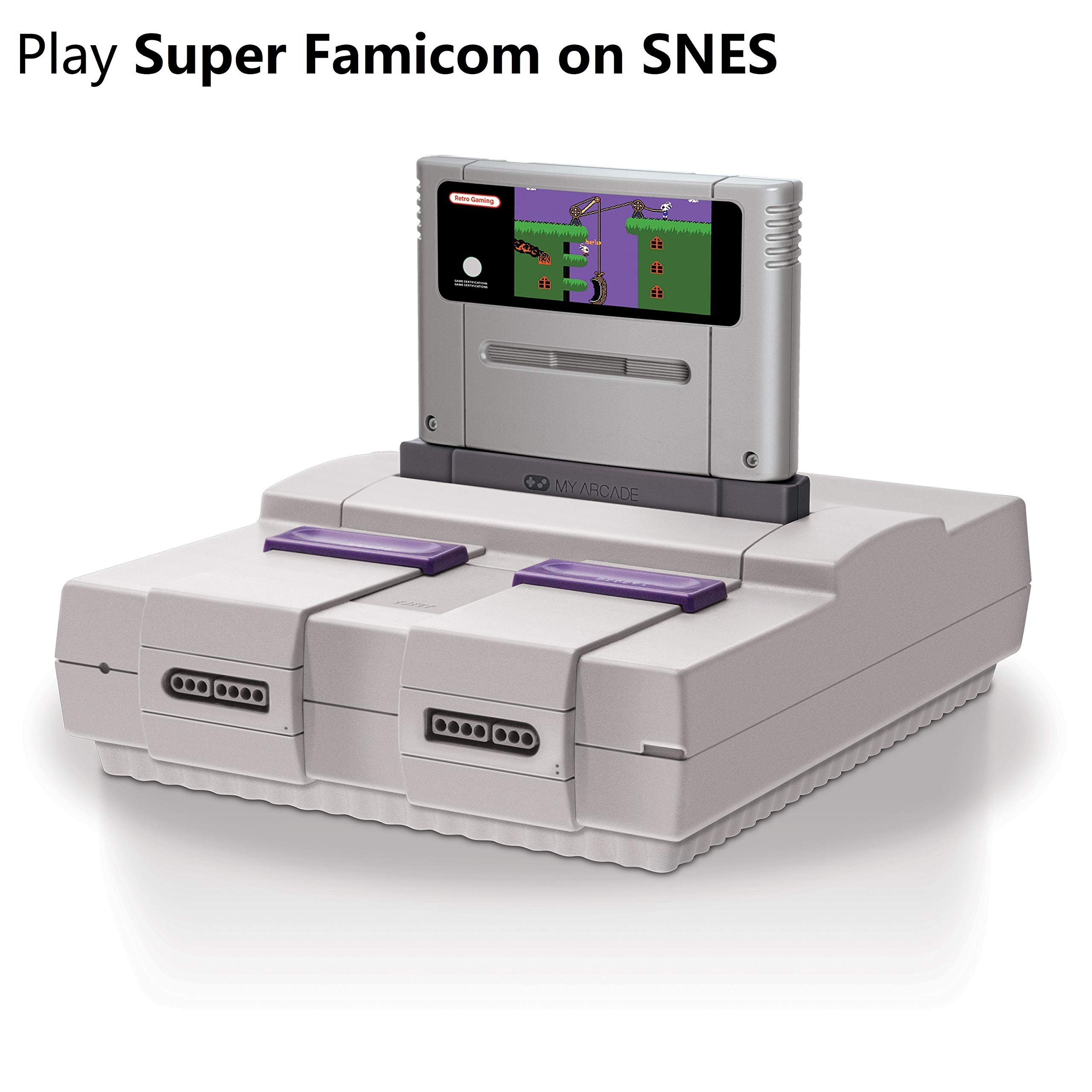 My Arcade My Arcade Super Cartridge Converter - Super Famicom to SNES Game Cartridge Adapter - Super NES;