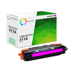 TCT Premium Compatible Toner Cartridge Replacement for HP 308A 311A Q2670A Q2681A Q2682A Q2683A works with HP Color LaserJet 3700 3700DN 3700DTN 3700N Printers (Black, Cyan, Magenta, Yellow) - 4 Pack