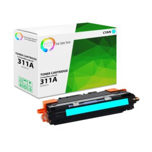 TCT Premium Compatible Toner Cartridge Replacement for HP 308A 311A Q2670A Q2681A Q2682A Q2683A works with HP Color LaserJet 3700 3700DN 3700DTN 3700N Printers (Black, Cyan, Magenta, Yellow) - 4 Pack