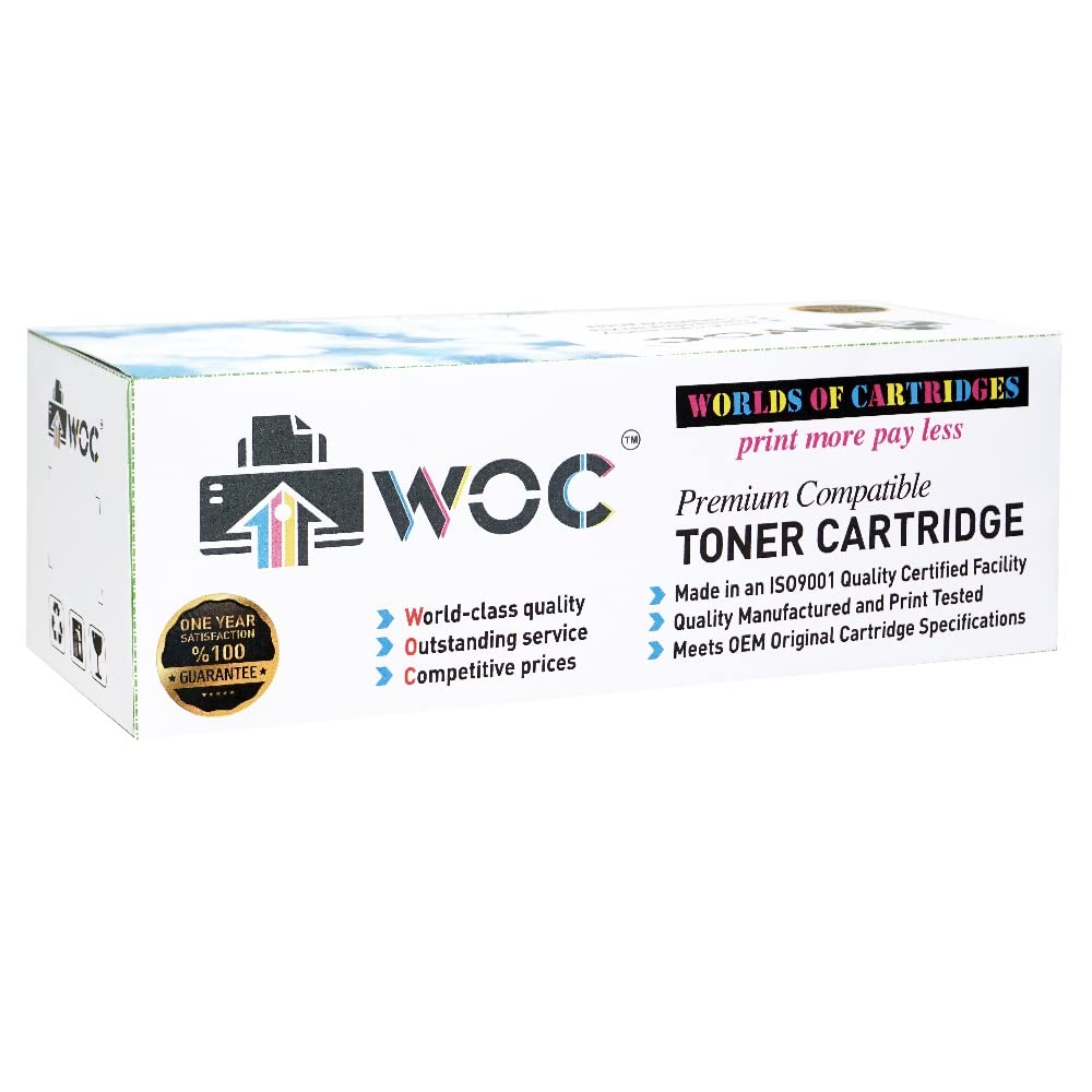 WORLDS OF CARTRIDGES Remanufactured Toner Cartridge Replacement for HP 308A / HP 309A (4-Pack: Cyan + Magenta + Yellow + Black) for Use in Color Laserjet 3500 / 3550