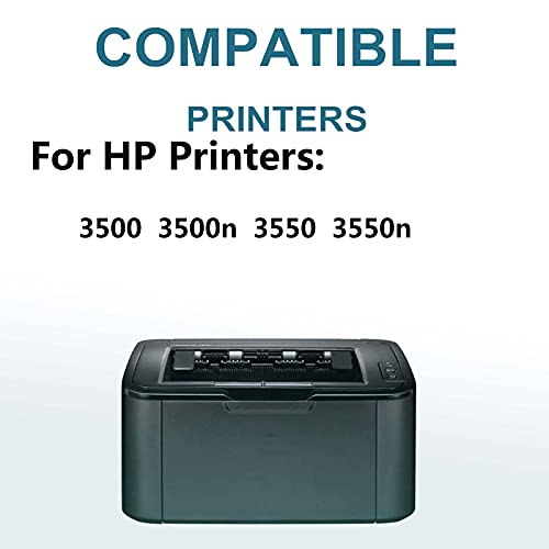 5-Pack (2BK+C+Y+M) Compatible High Capacity 308A (Q2670A Q2671A Q2672A Q2673A) Toner Cartridge use for HP 3500 3500n Printer