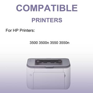 4-Pack (BK+C+Y+M) Compatible High Capacity 308A 309A | Q2670A Q2671A Q2672A Q2673A Toner Cartridge use for HP 3500 3500n 3550 3550n Printer