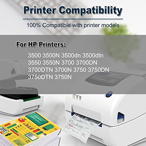 5-Pack (2BK/C/Y/M) Compatible High Yield 308A 309A (Q2670A Q2671A Q2672A Q2673A) Printer Toner Cartridge use for HP 3500 3500N 3500dn 3500dtn 3550 3550N 3700 3700DN 3700DTN Printers