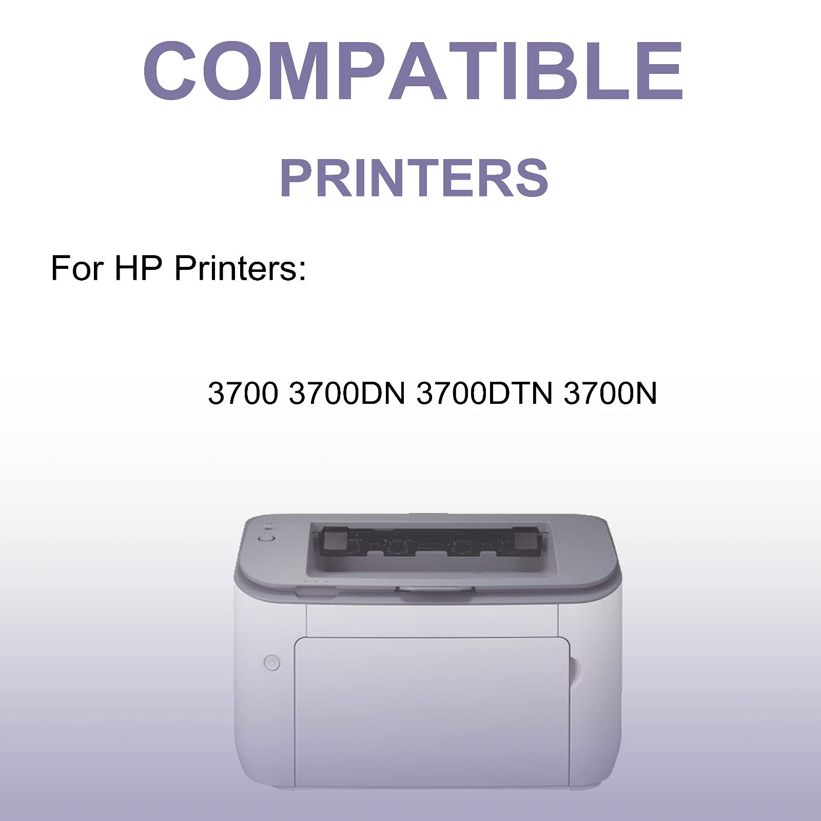 4-Pack (BK+C+Y+M) Compatible High Capacity 308A 311A | Q2670A Q2681A Q2682A Q2683A Toner Cartridge use for HP 3700 3700DN 3700DTN 3700N Printer