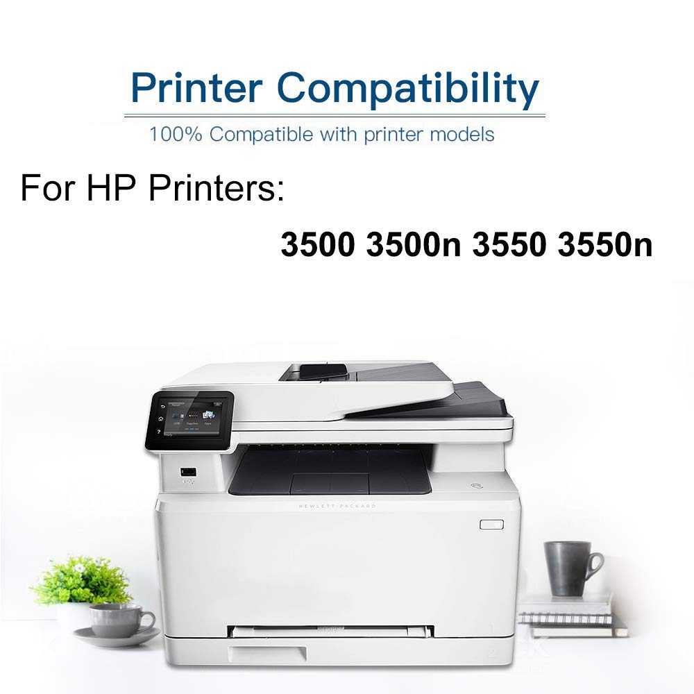 5-Pack (2BK+C+Y+M) Compatible High Capacity 308A 309A (Q2670A Q2671A Q2672A Q2673A) Laser Printer Cartridge Used for HP 3500 3500n 3550 3550n Printer