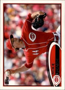 2012 topps baseball #308a mike leake