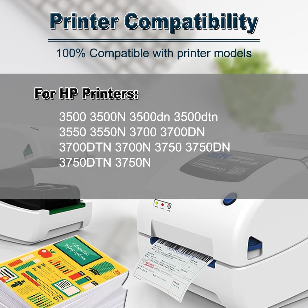 8-Pack (2BK/2C/2Y/2M) Compatible High Capacity 308A 309A (Q2670A Q2671A Q2672A Q2673A) Imaging Toner Cartridge Used for HP 3500 3500N 3500dn 3500dtn 3550 3550N 3700 3700DN Printer