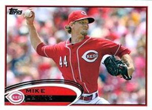 2012 topps #308a mike leake nm-mt cincinnati reds baseball