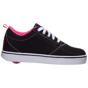 HEELYS Girl's Pro 20 (Little Kid/Big Kid/Adult) Black/White/Pink 1 Little Kid M