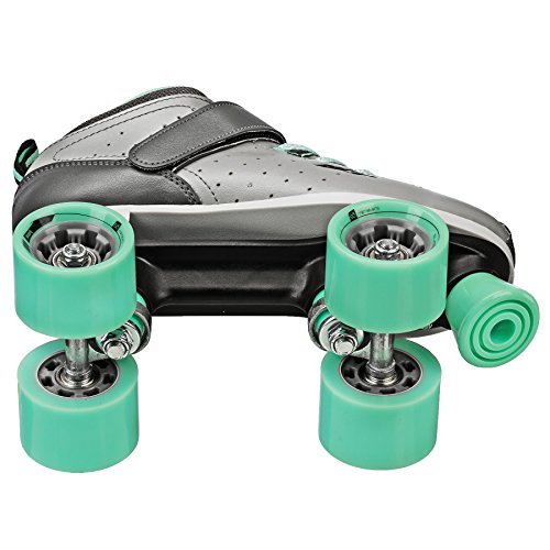 Roller Derby Str Seven Women's Roller Skate, Grey/Mint, 7