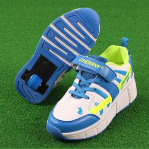 SDSPEED Kids Roller Skates Shoes Roller Shoes Boys Girls Wheel Shoes Roller Sneakers Shoes with Wheels
