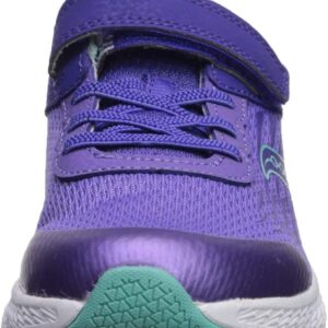 Saucony girls Wind A/C Sneaker, Purple, 6.5 M US