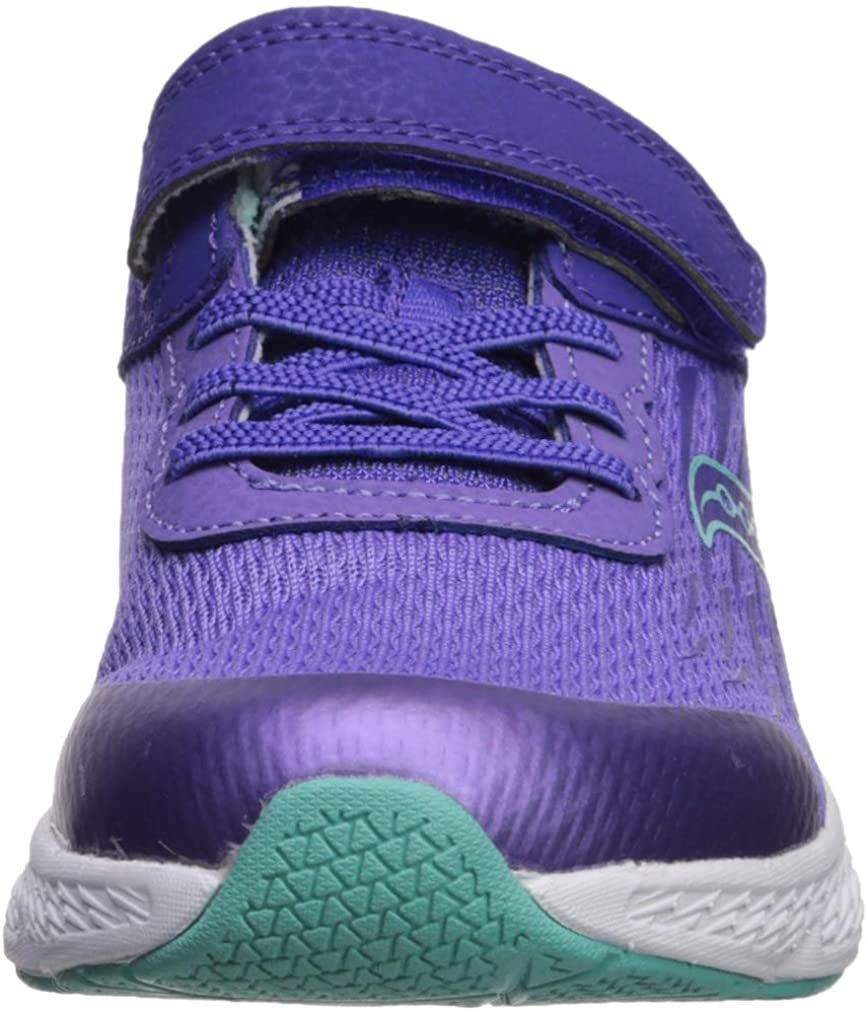 Saucony girls Wind A/C Sneaker, Purple, 6.5 M US