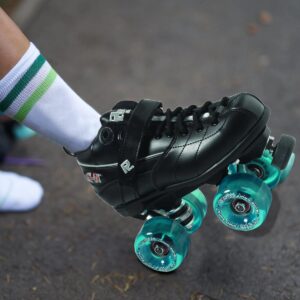 Sure-Grip GT-50 Motion Roller Skate Package - Black sz Mens 9 / Ladies 10