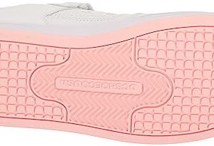 DC Girls Unisex-Child Manteca 4 V Casual Skate Shoe, White/Pink, 13 Little Kid