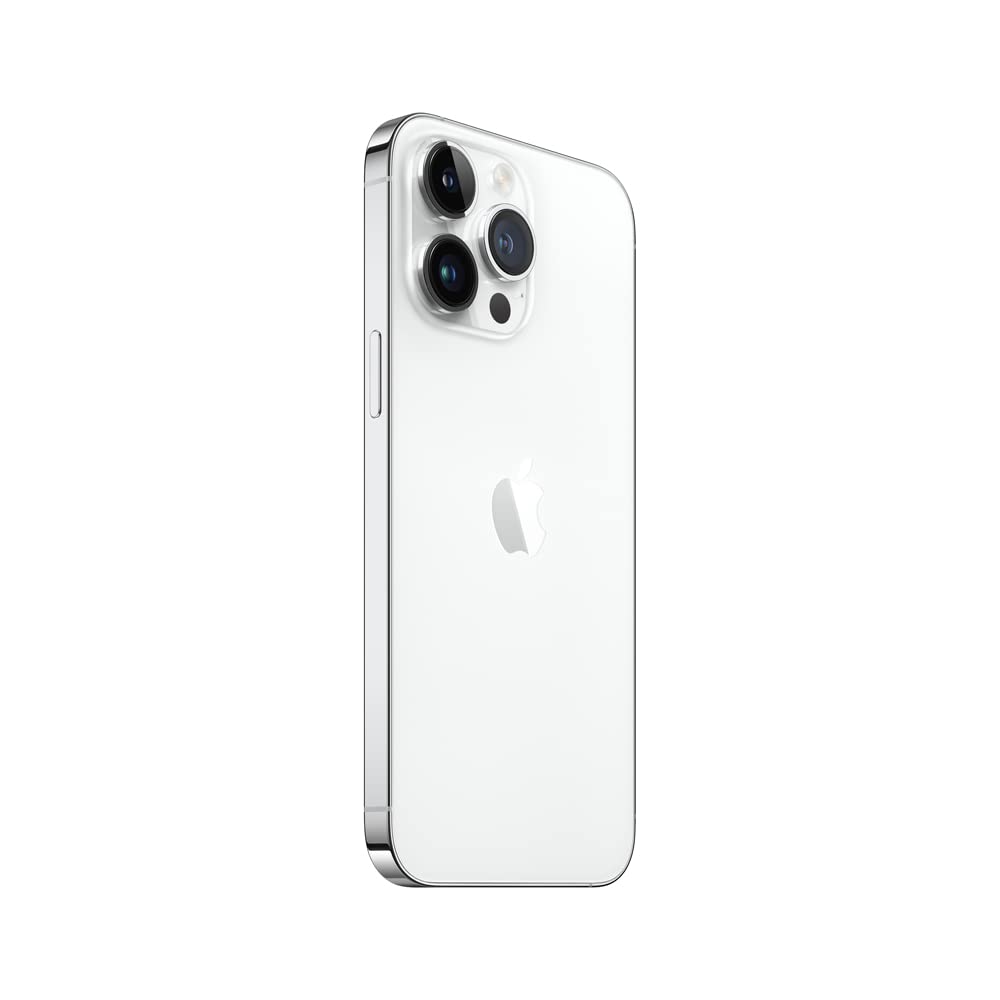 Apple iPhone 14 Pro Max, 256GB, Silver - Unlocked (Renewed Premium)